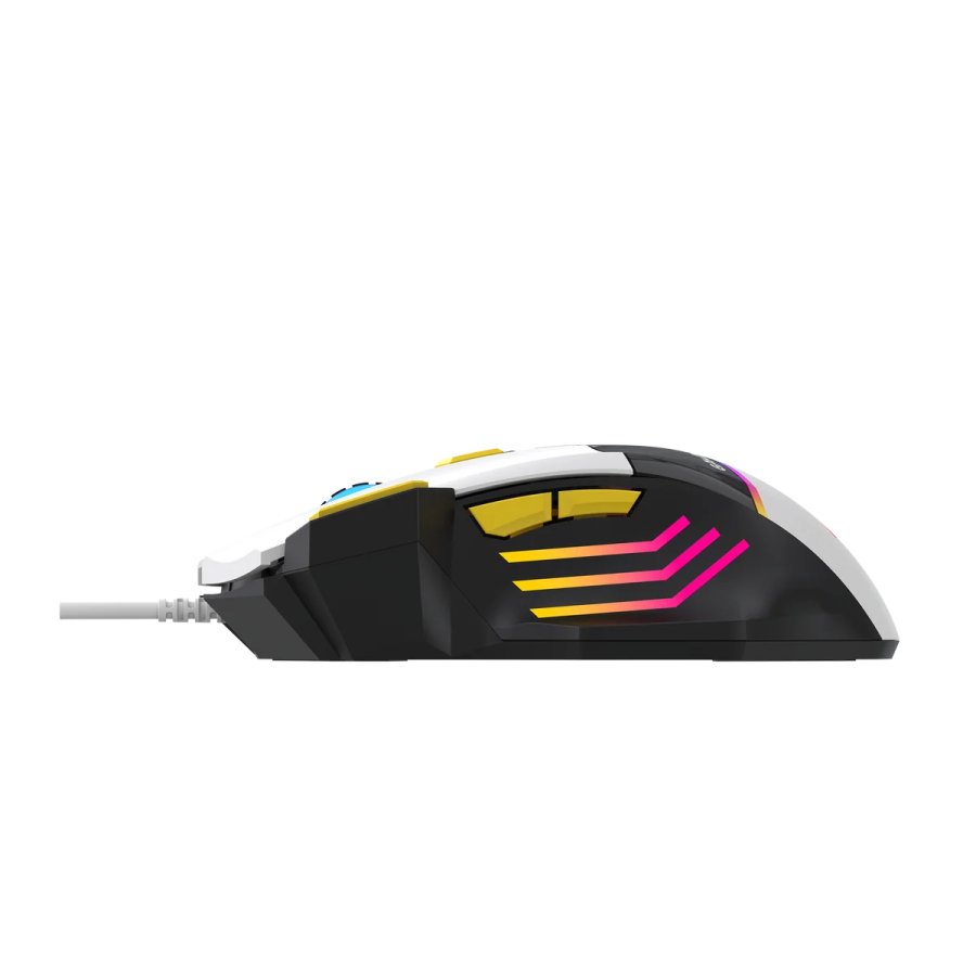 Ant Esports Strike10 RGB Wired Gaming Mouse White