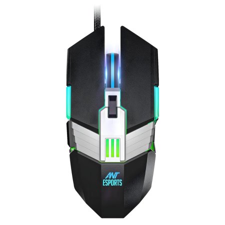 Ant Esports GM90 3600 DPI Wired Gaming Mouse Black