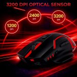 Ant Esports GM320 Pro 3200 DPI Wireless RGB Gaming Mouse