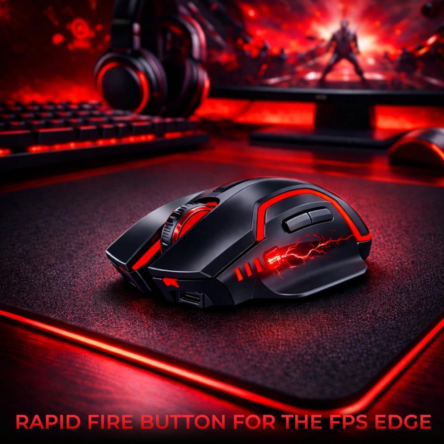 Ant Esports GM320 Pro 3200 DPI Wireless RGB Gaming Mouse