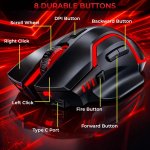Ant Esports GM320 Pro 3200 DPI Wireless RGB Gaming Mouse