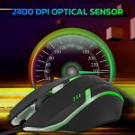 Ant Esports GM46 USB RGB Gaming Mouse Black