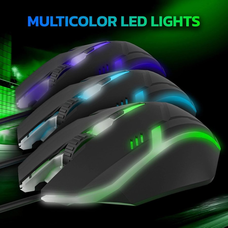 Ant Esports GM46 USB RGB Gaming Mouse Black