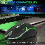 Ant Esports GM46 USB RGB Gaming Mouse Black