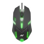 Ant Esports GM46 USB RGB Gaming Mouse Black