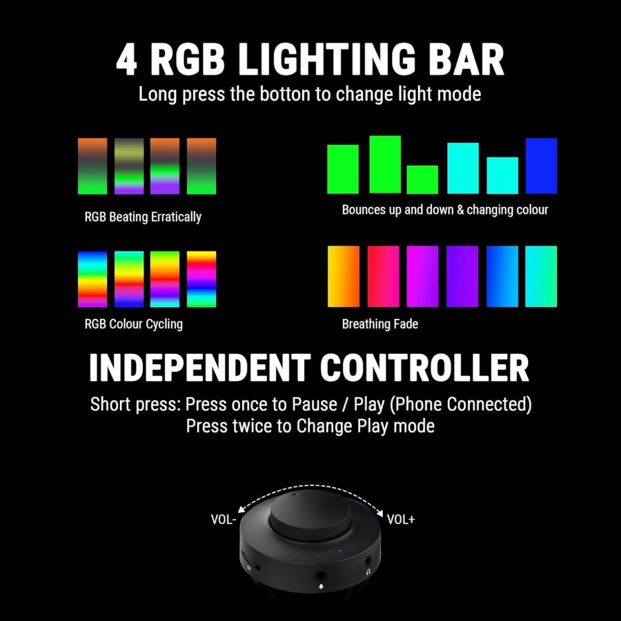 Ant Esports GS510 10W USB RGB Gaming Speaker