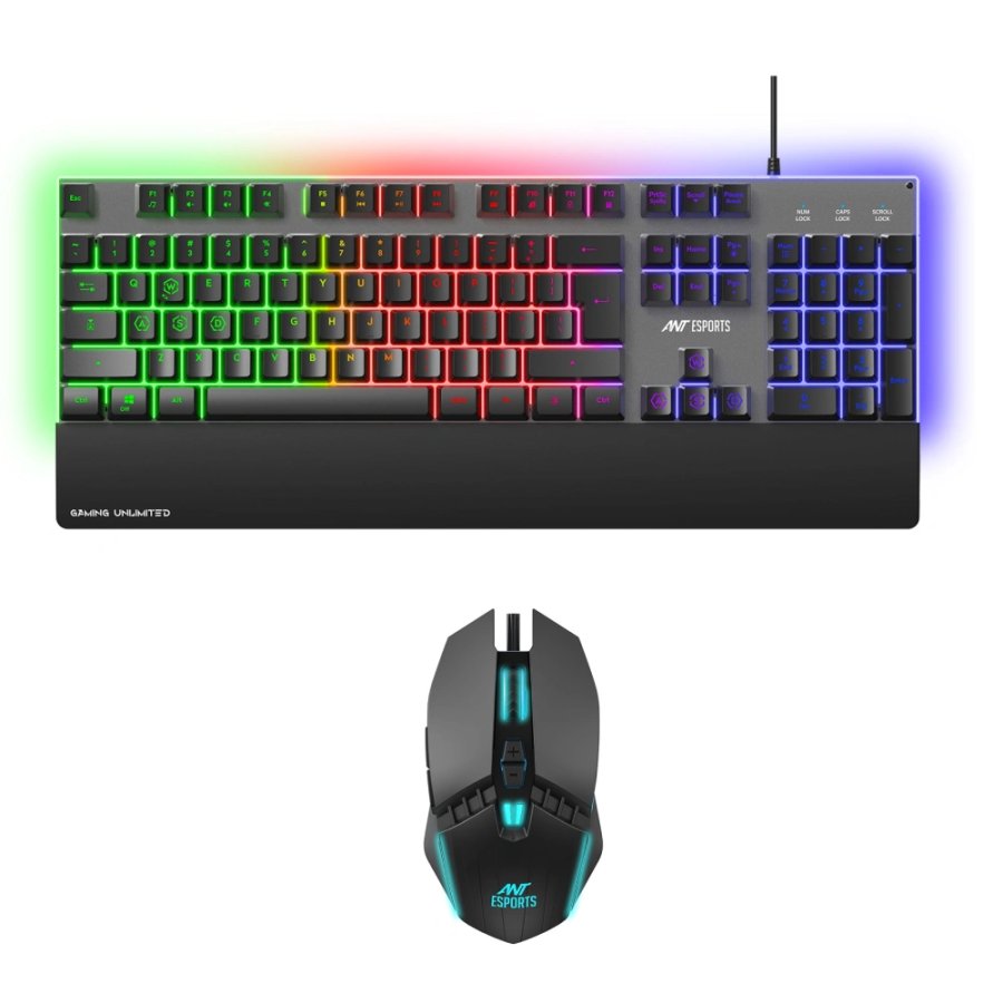 Ant Esports KM550 RGB Gaming Keyboard Mouse Combo