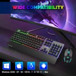 Ant Esports KM550 RGB Gaming Keyboard Mouse Combo