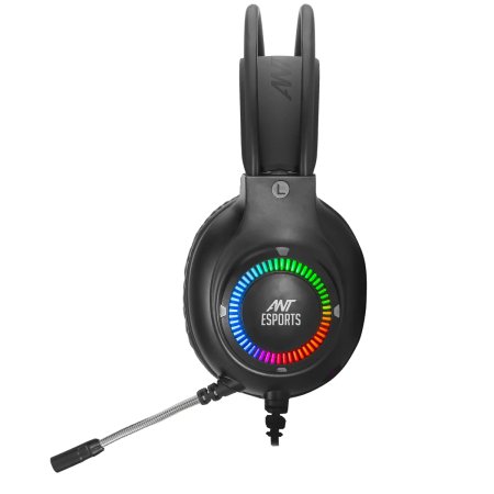 ANT ESPORTS H580 PRO LED Gaming Headset with Mic - Black