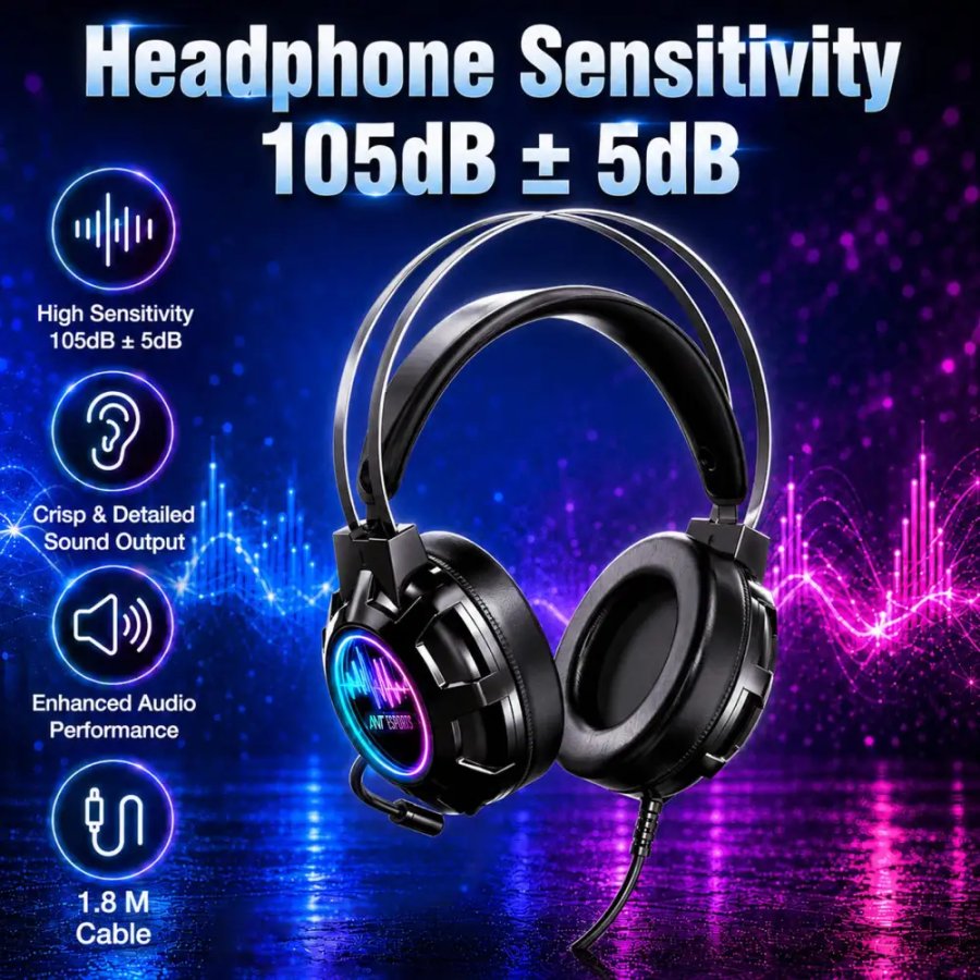 ANT ESPORTS H950 USB Gaming Headphone with Mic