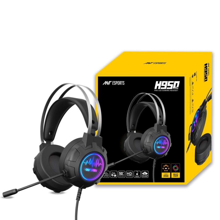 ANT ESPORTS H950 USB Gaming Headphone with Mic