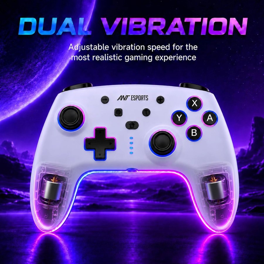 Ant Esports Supernova Lite White Wireless Gamepad
