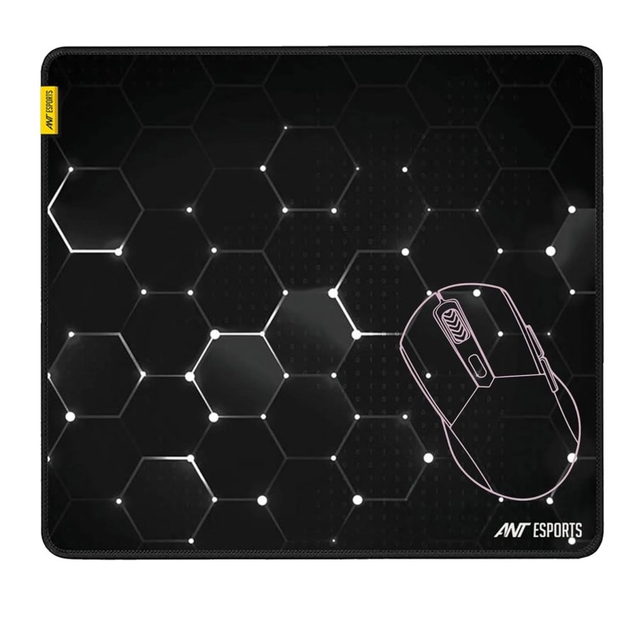Ant Esports Hexa Mouse Pad 260 x 210 x 3 mm Black