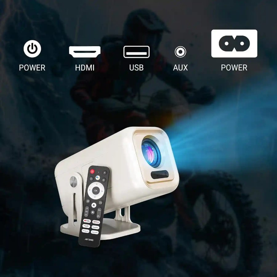 ANT Esports View690 AF FHD Smart Projector White