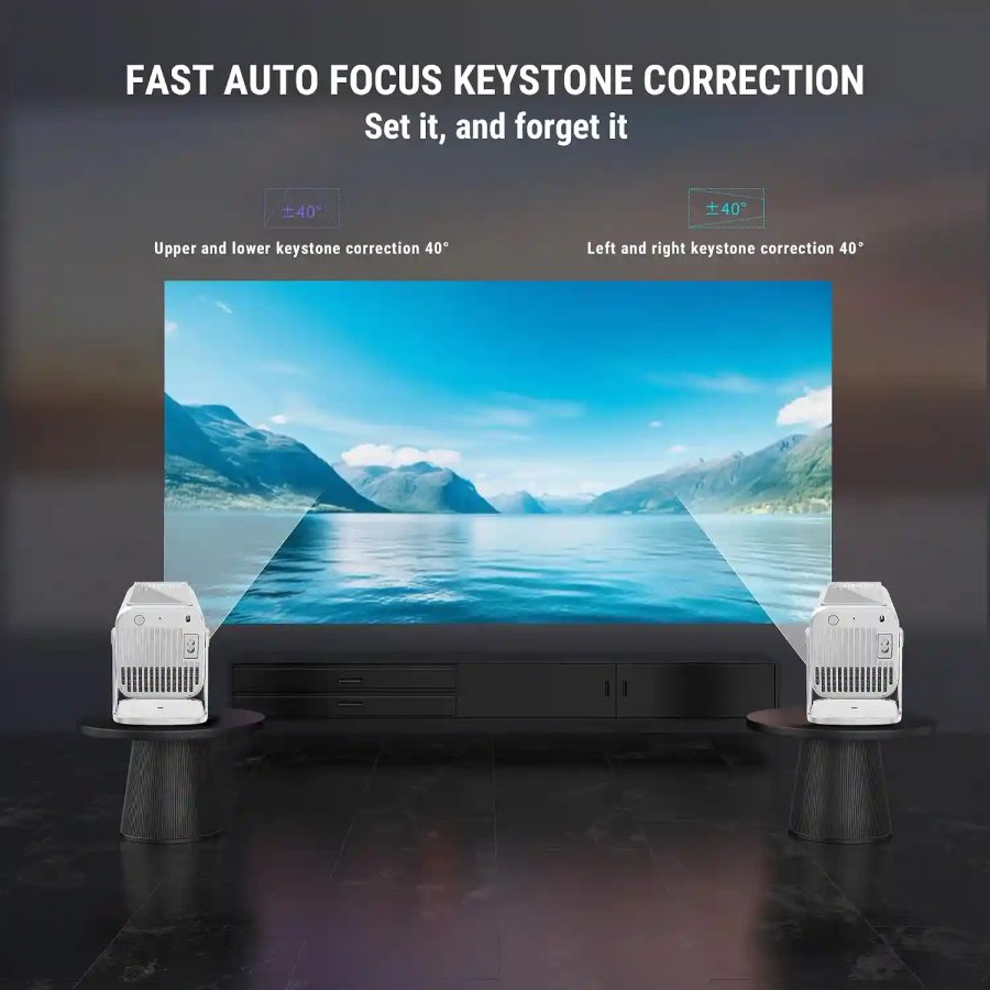 ANT Esports View690 AF FHD Smart Projector White