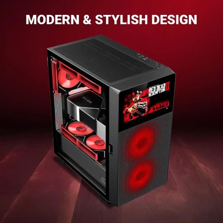 Ant Esports ICE Digital C3 8 Inch Display Gaming Cabinet Black