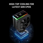 Ant Esports V4 Digital CPU Air Cooler with LED Temperature Display and ARGB