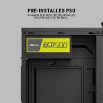 Ant Value VM5P Cabinet (M-ATX/M-ITX) with Pre-Installed PSU