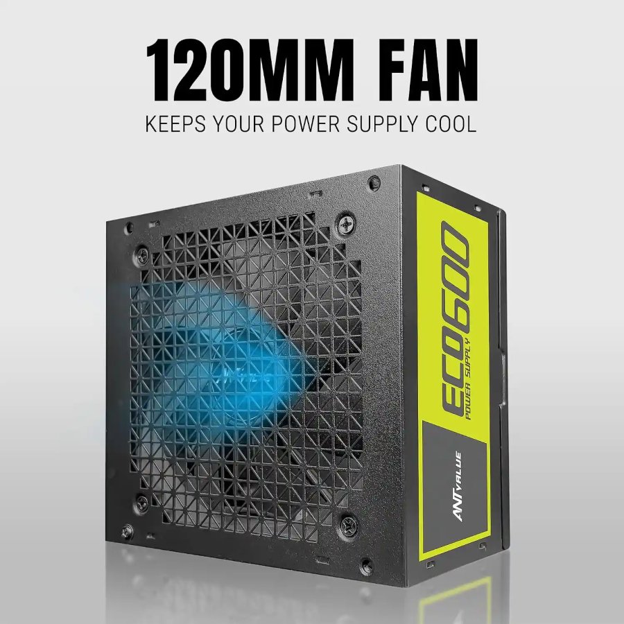 Ant Value ECO600 600W Desktop Power Supply