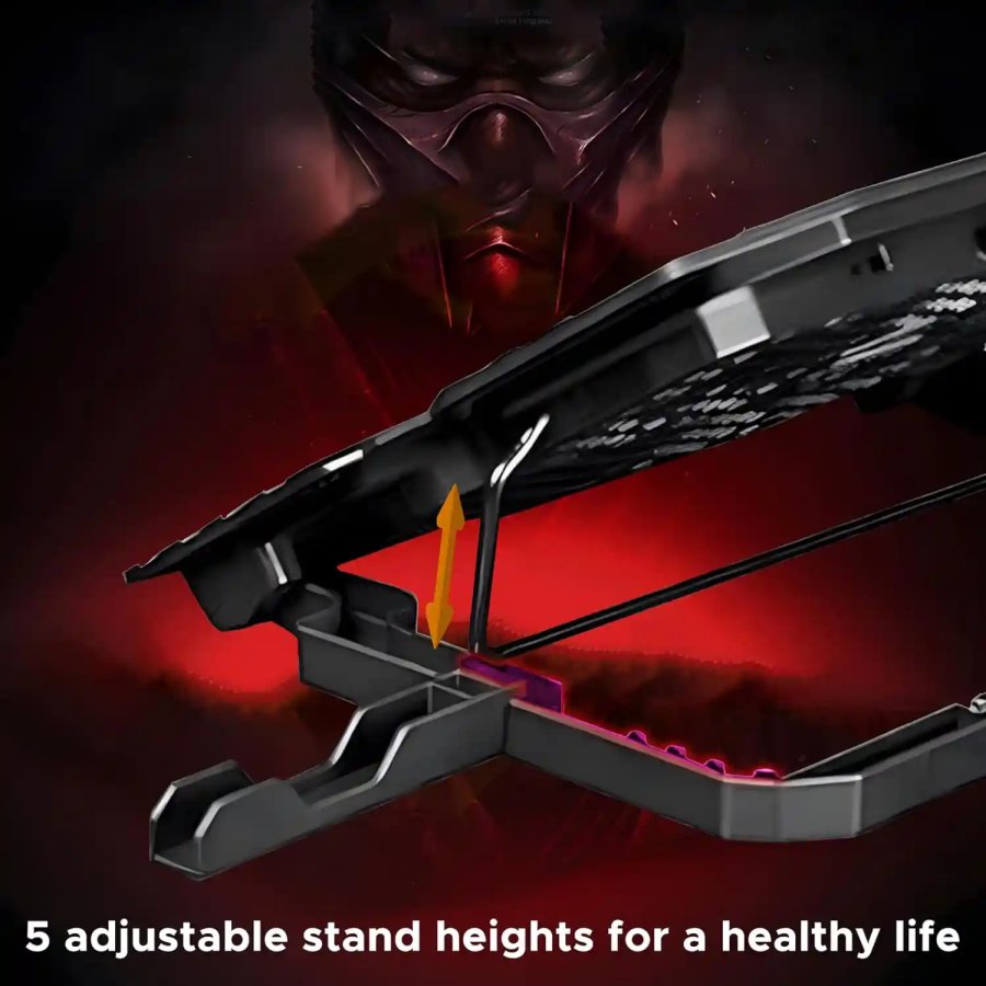 Ant Esports NC190 Laptop Cooling Pad with Mobile Holder
