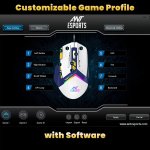 Ant Esports Wired Gaming Mouse RGB GM333 Blue