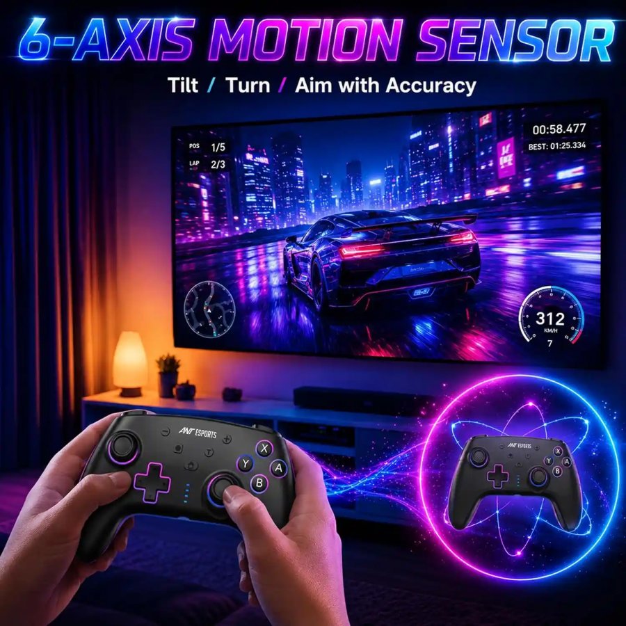 Ant Esports Wireless Gamepad SUPERNOVA LITE Black