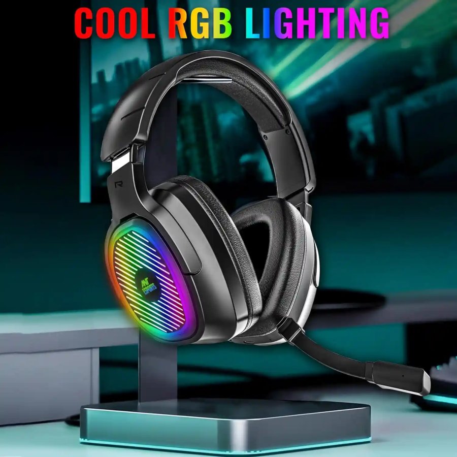 Ant Esports Stealth 10 Wireless Gaming Headset Bluetooth 5.4 RGB
