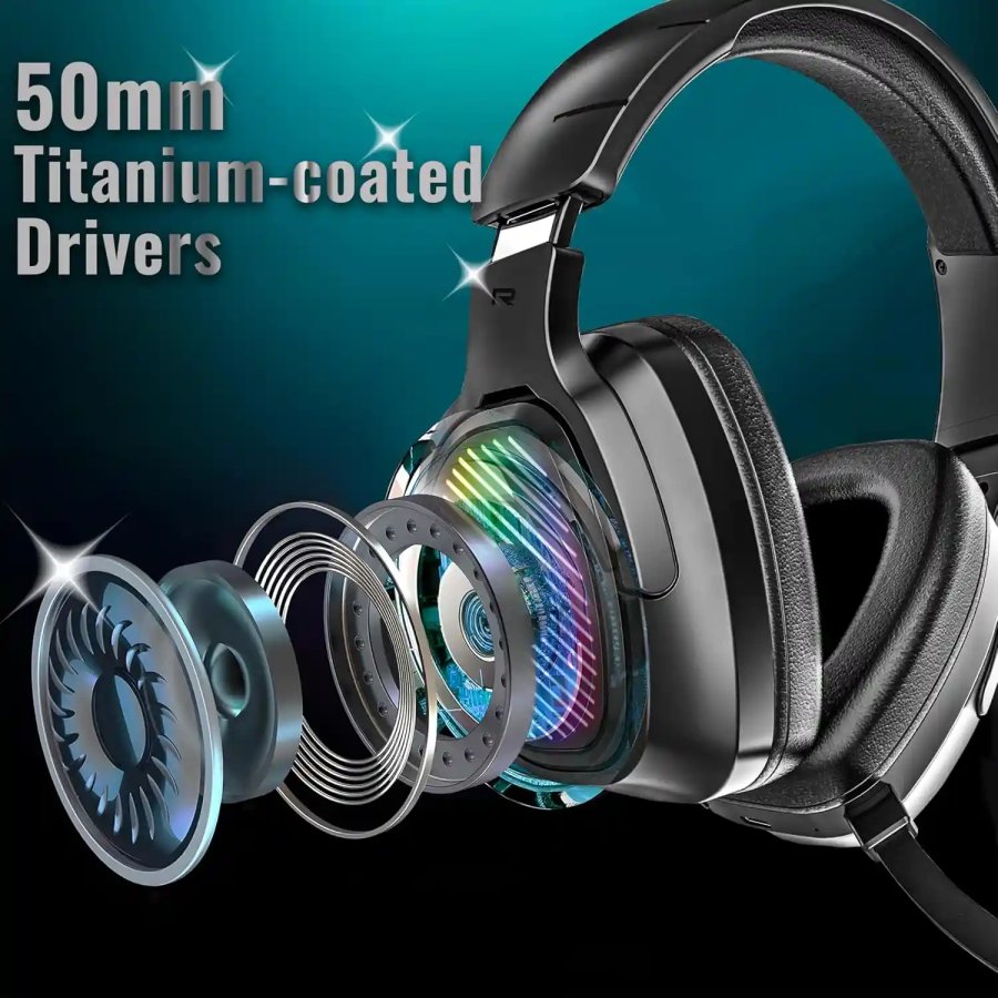 Ant Esports Stealth 10 Wireless Gaming Headset Bluetooth 5.4 RGB