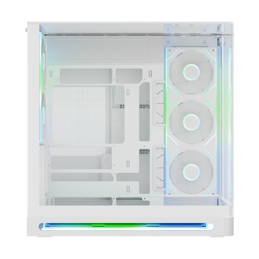 Ant Esports Crystal ARC Pro White Gaming Cabinet ATX M-ATX ITX