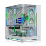 Ant Esports Crystal ARC Pro White Gaming Cabinet ATX M-ATX ITX