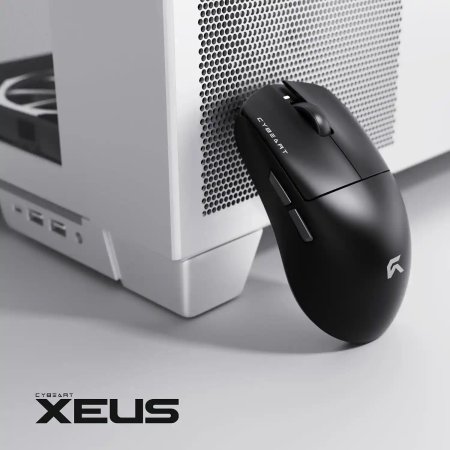 Cybeart Xeus Wireless Gaming Mouse 42,000 DPI 8K Black
