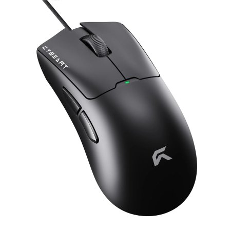 CYBEART Ghost 49g Ultra-Light Wired Gaming Mouse Black