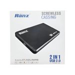 Ranz 2.5 Inch SATA SSD HDD External Casing USB 2.0 Plastic