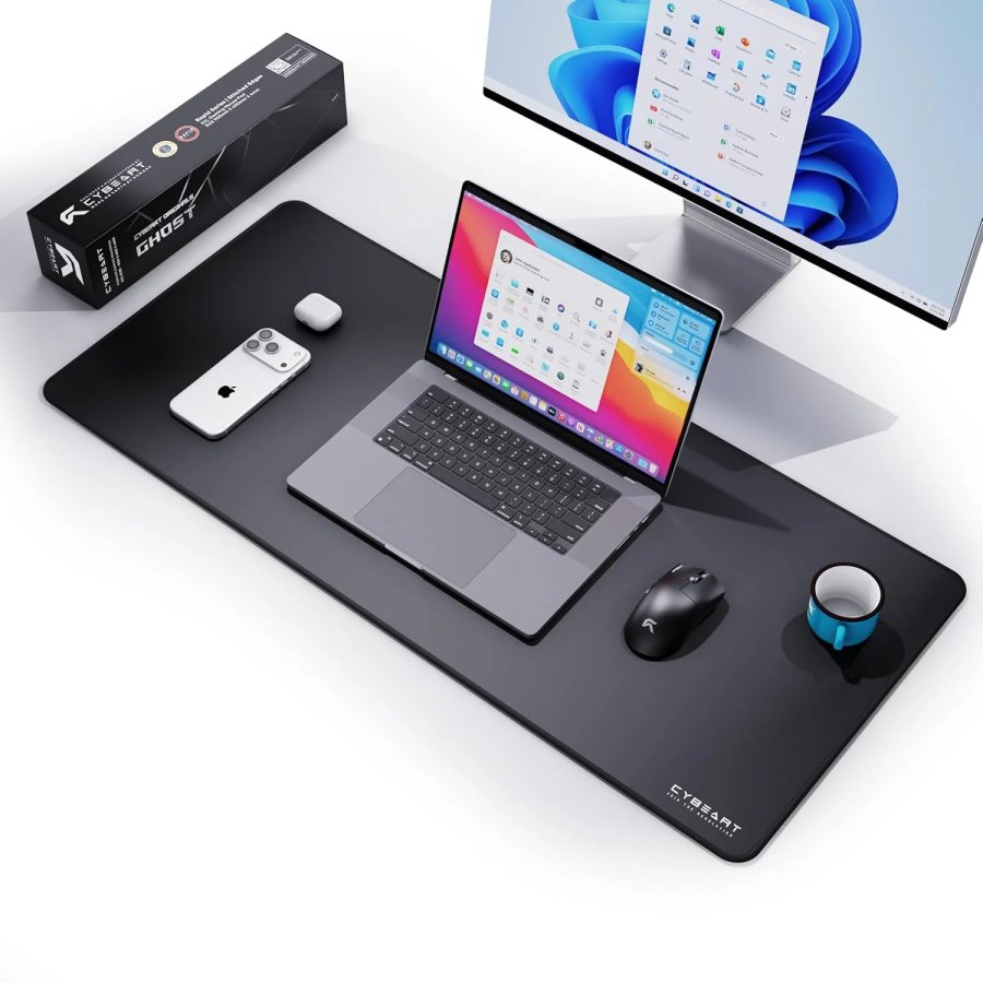 Cybeart Ghost Black XXL Gaming Mouse Pad