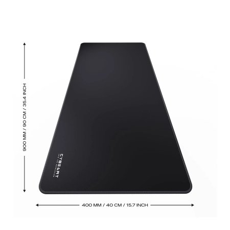 Cybeart Ghost Black XXL Gaming Mouse Pad