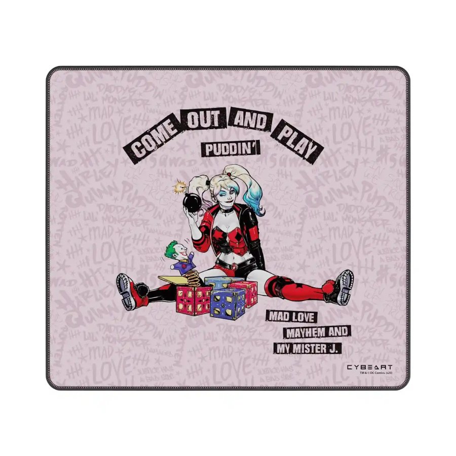 Cybeart Harley Quinn Large Gaming Mouse Pad 450x400mm