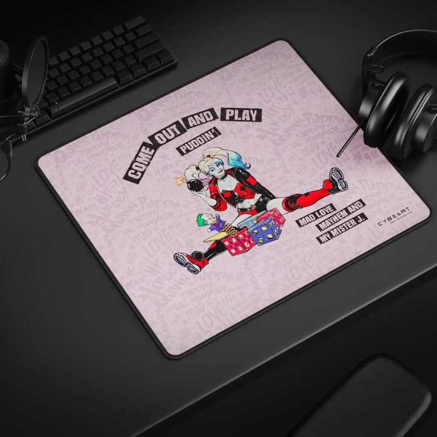 Cybeart Harley Quinn Large Gaming Mouse Pad 450x400mm